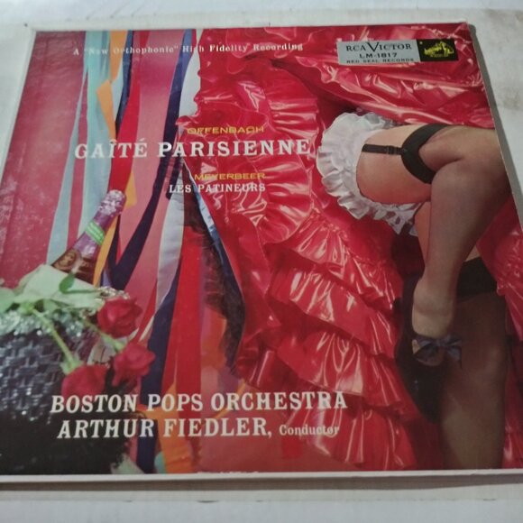 Arthur Fiedler - Offenbach: Gaîté Parisienne VG+ DG Mono RCA Victor Record 1955 - Picture 1 of 5